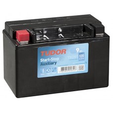 Tudor TK091 - 12V 9Ah 120CCA Start Stop AGM Kuru Yardımcı Besleme Aküsü Ters Kutup (150×90×105)